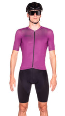 Jersey Ciclismo Bioracer Metalix Hombre Purple