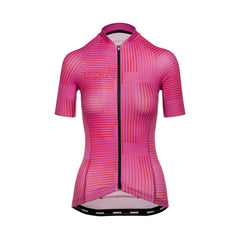 Jersey de Ciclismo Bioracer Vesper SS Mujer Warp Pink