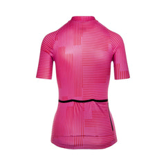 Jersey de Ciclismo Bioracer Vesper SS Mujer Warp Pink