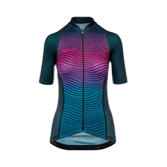Jersey Ciclismo BioRacer Vesper Mujer New Wave Navy-Pink