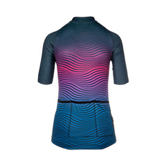 Jersey Ciclismo BioRacer Vesper Mujer New Wave Navy-Pink
