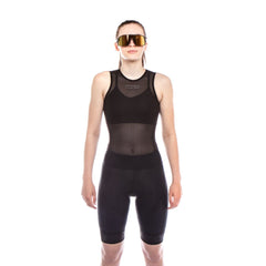 Jersey Ciclismo M/S Bioracer Interior Mujer Negro