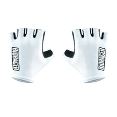 Guantes Ciclismo Cortos Bioracer Blancos