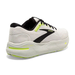 Tenis Brooks Ghost Max Hombre Gris/Negro/Verde