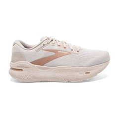 Tenis Brooks Ghost Max Mujer Blanco/Rosado
