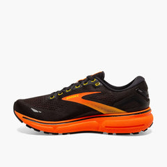 Tenis Brooks Ghost 15 Hombre Black/Yellow/Red