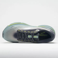 Tenis Brooks Ghost 15 Hombre Gris/Ostra/Azul Nube