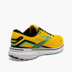 Tenis Brooks Ghost 15 Hombre Lemon Chrome/Black/Springbud