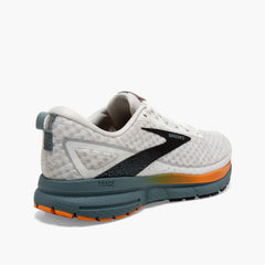 Tenis BrooksTrace 3 Forged Hombre Blanco/Naranja/Azul Duende