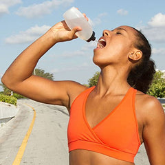 Caramañola & Termo Fitletic Par 6 o 8 o 12 oz Blancas