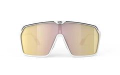 Gafas Ciclismo RudyProject White matte multilaser gold