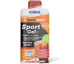 Gel energético de cafeína Namedsport Cola Sabor a Lima 25ml