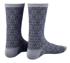 Medias Ciclismo Supacaz Asanoha Gunmetal/Gris Sx-32sm