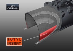 Llanta Maxxis DHR II 27.5x2.50 AR/3CG/DH/Tubeless/60Tpi