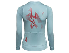 Jersey de Ciclismo M/L Mujer Lock Blue Haze
