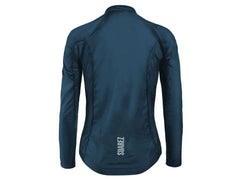 Chaqueta Cortavientos De Ciclismo Mujer Sail Prussian Blue