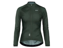 Chaqueta Cortavientos De Ciclismo Mujer Sail Dark Forest