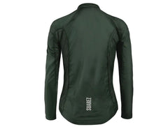 Chaqueta Cortavientos De Ciclismo Mujer Sail Dark Forest