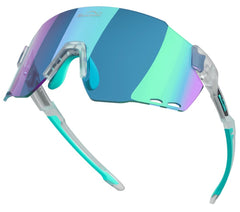 Gafas de Ciclismo Magicshine Windbreaker Transparente/Azul