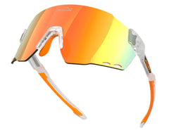 Gafas de Ciclismo Magicshine Windbreaker Transp/Naranja