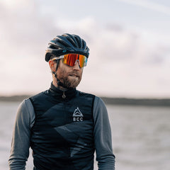 Gafas de Ciclismo Magicshine Windbreaker Transp/Naranja