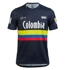 Jersey Ciclismo M/C Unisex Colombia 2024 Azul