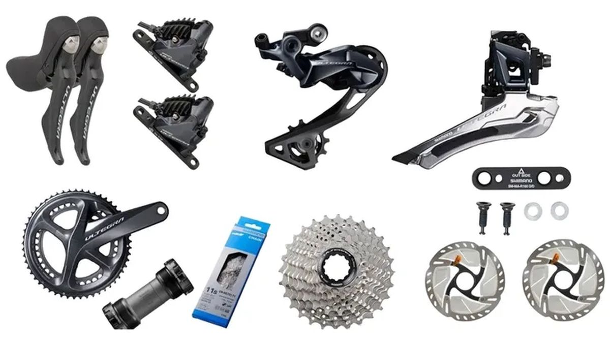 Grupo Shimano Ultegra R8020 Disco 11 Velocidades