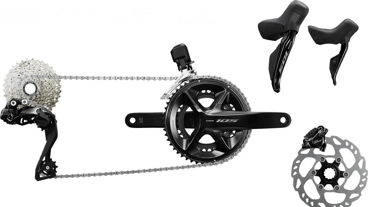 Grupo Shimano 105 R7170 DI2 12 Velocidades