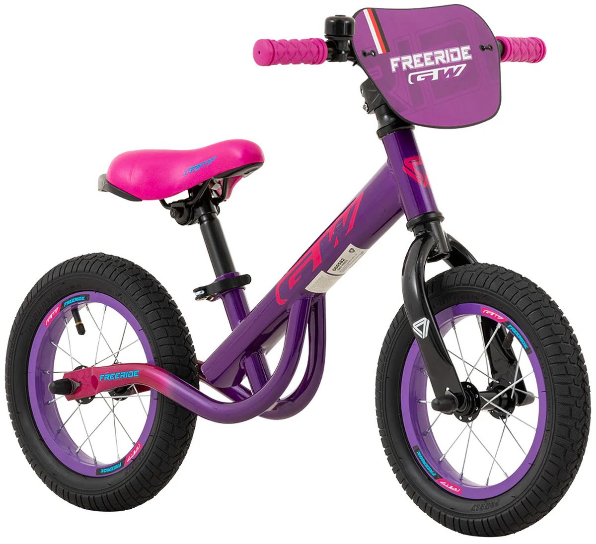 Bicicleta Niño (a) GW Freeride 12 Empuje Morado/Lavanda