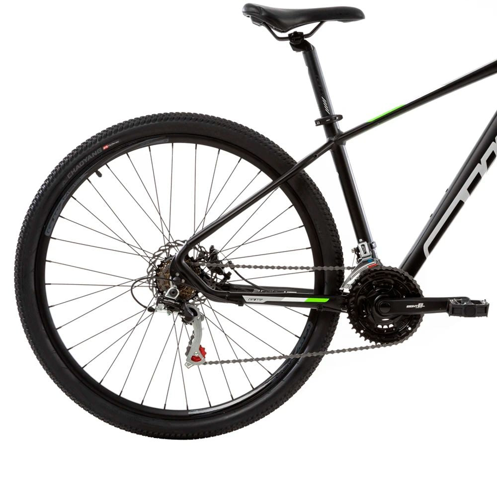 Bicicleta MTB GW Lynx 29 7 Vel Hidraulico Negro Mate/Gris