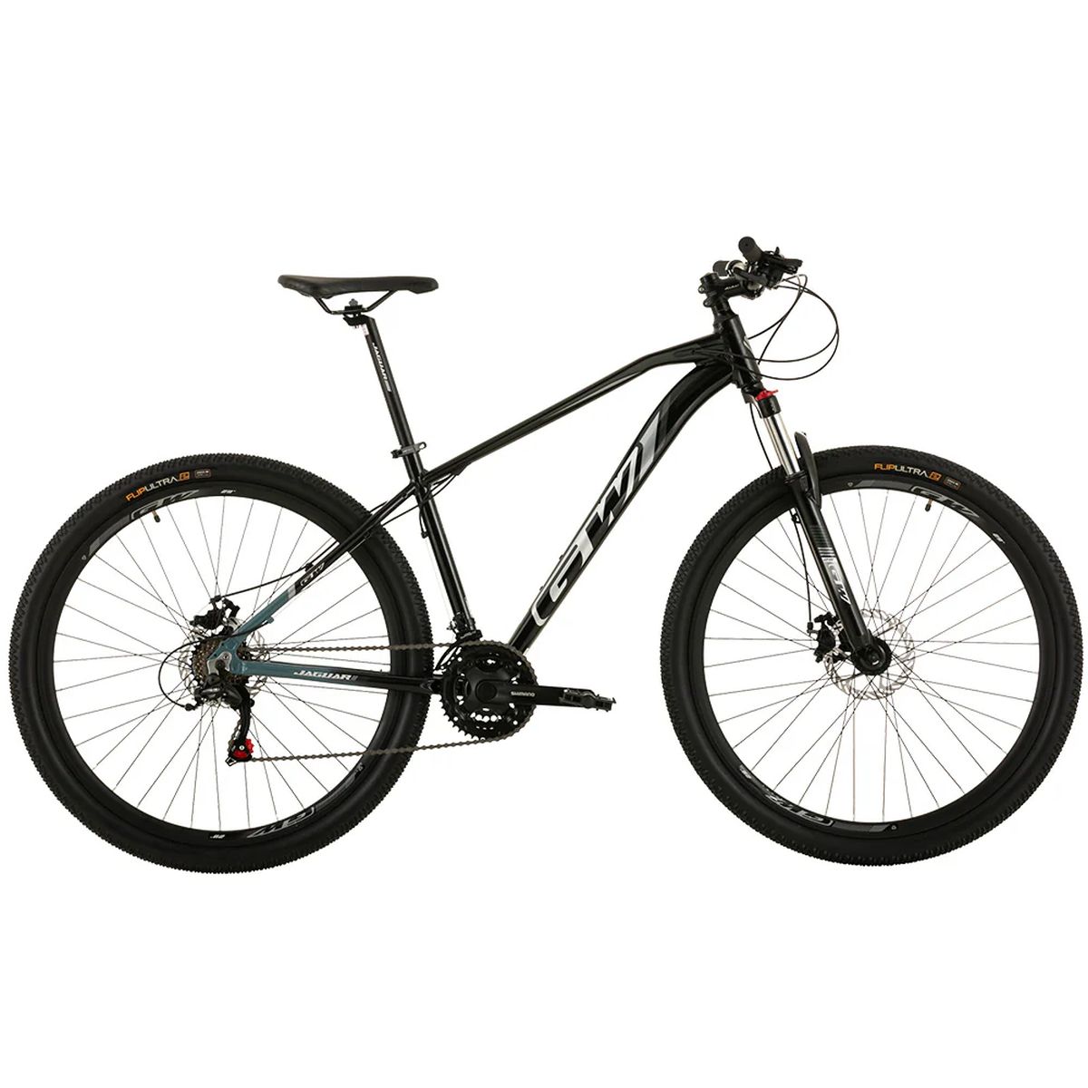 Bicicleta MTB GW Jaguar Aluminio 29p 2x9 Vel Negro/GrisRaton