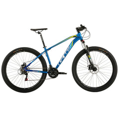 Bicicleta MTB GW Jaguar Aluminio 29p 2x9 Vel Azul Especial