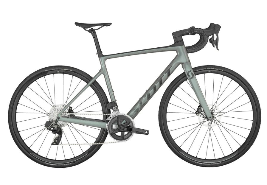 Bicicleta Scott Addict 10 AXS 23 Carbon 12V Verde Prisma