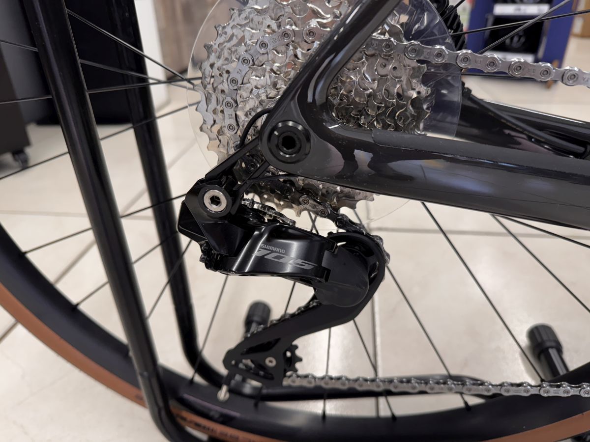 Bicicleta Ruta Scott Usada Addict 20 Di2 23 12V Verde/Negro