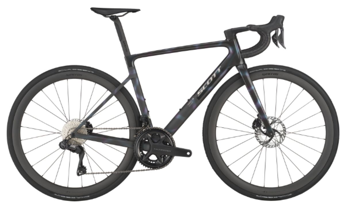 Bicicleta Ruta Scott  Carbon Addict RC10 2025 12vel NegroBri