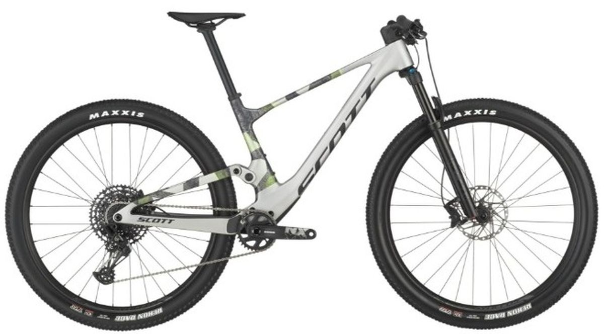 Bicicleta MTB Scott  Spark RC Comp 2025 12 Vel Ice Gris