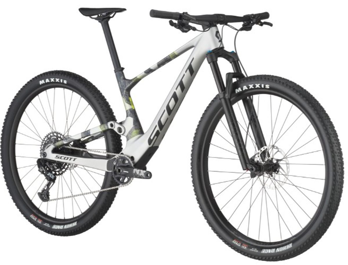 Bicicleta MTB Scott  Spark RC Comp 2025 12 Vel Ice Gris