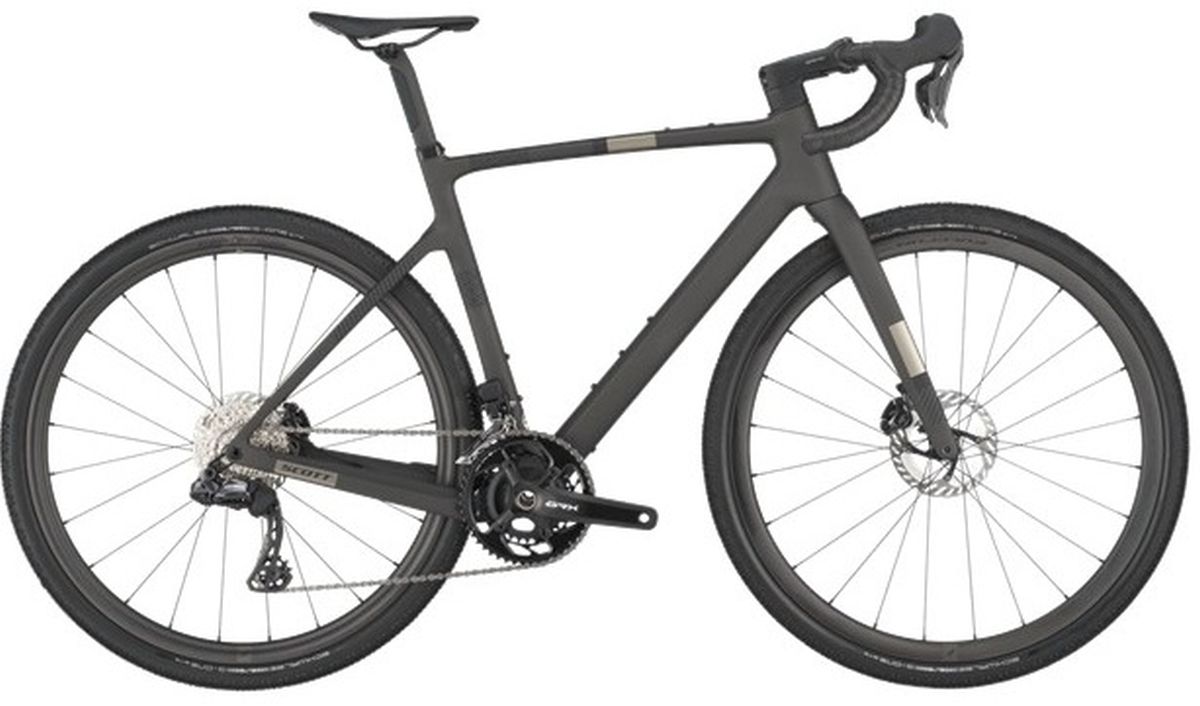 Bicicleta Gravel 10 Scott Addict 2025 1 Negra