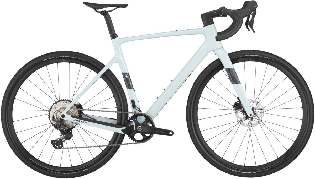 Bicicleta Gravel 40 Scott Addict 2025 Gris o Negra