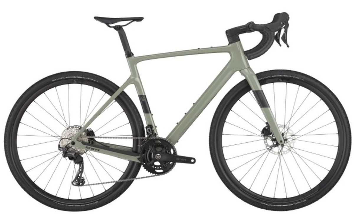 Bicicleta Gravel 50 Scott Addict 2025 Gris