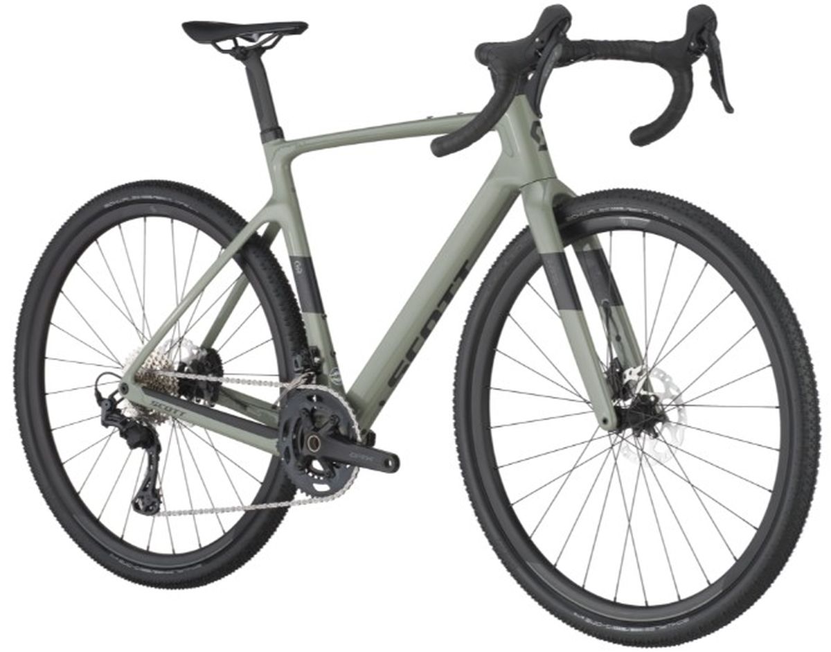 Bicicleta Gravel 50 Scott Addict 2025 Gris