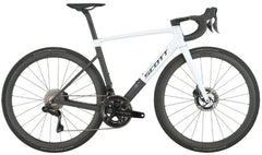 Bicicleta Ruta Scott Addict RC PRO 2025 12 Vel Negro/Blanco