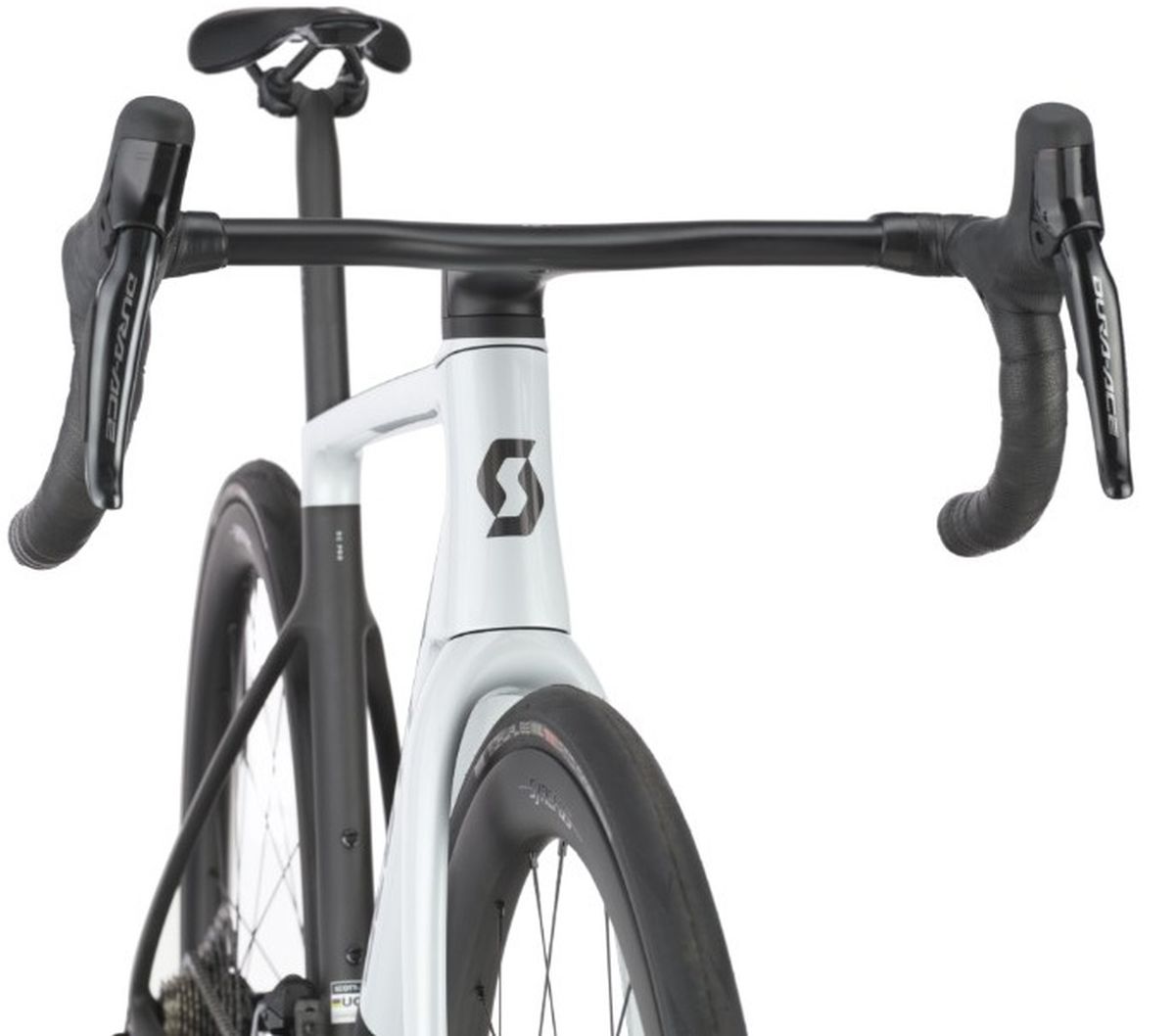 Bicicleta Ruta Scott Addict RC PRO 2025 12 Vel Negro/Blanco