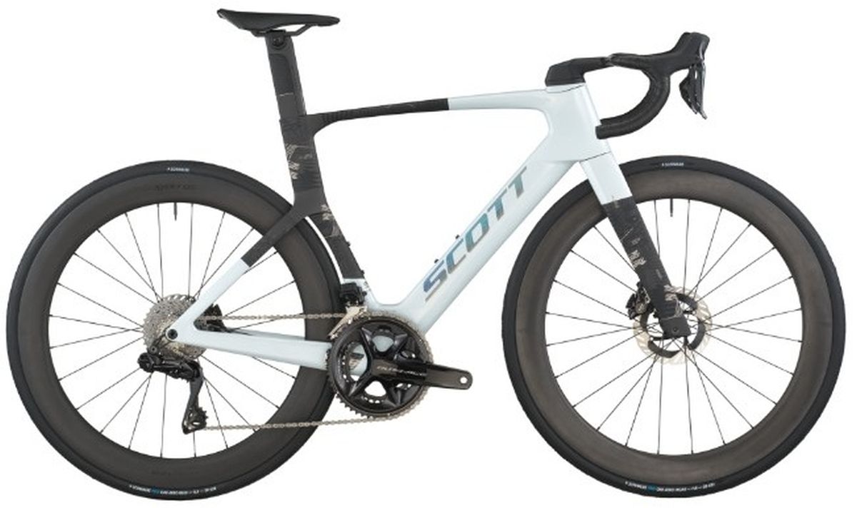 Bicicleta Ruta Scott Foil RC Pro 2026 Blanco/Negro
