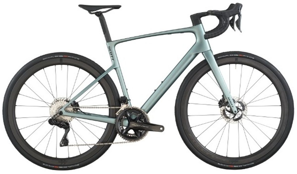 Bicicleta Ruta Scott Addict Premium 2026 Gris