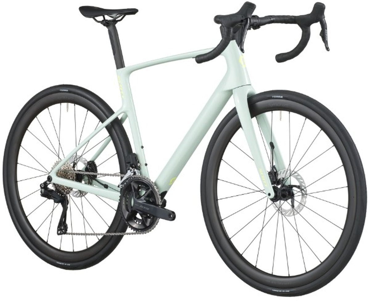 Bicicleta Ruta Scott Carbon Addict 30 2026 24V Frozen Green