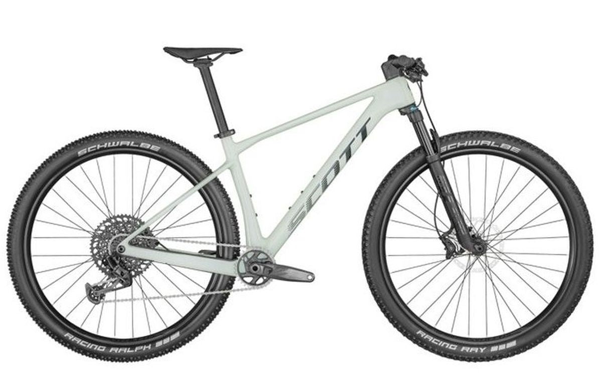 Bicicleta MTB Scott Scale 920 23 Carbon 12V Blanco Marfil