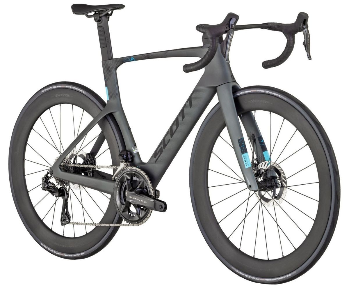 Bicicleta Ruta Scott Foil RC PRO 2024/2025 Negro Mate