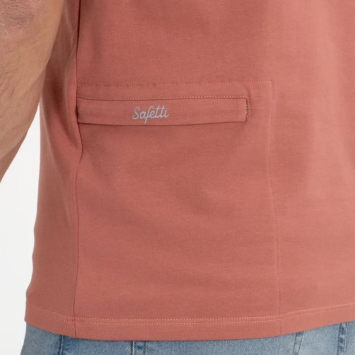 Camiseta Manga Corta Hombre Safetti Toy Hombre Rose