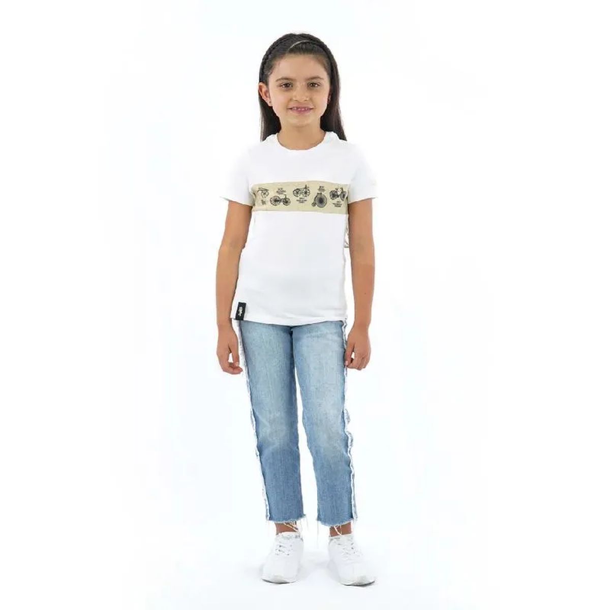 Camiseta Casual M/C Safetti History Niñas